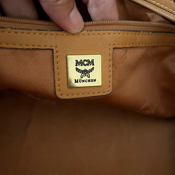 MCM Leather Tote - Picture 10 of 16